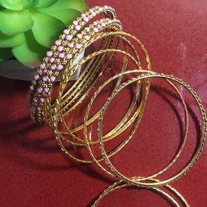 🎁gifted Bangle set 12